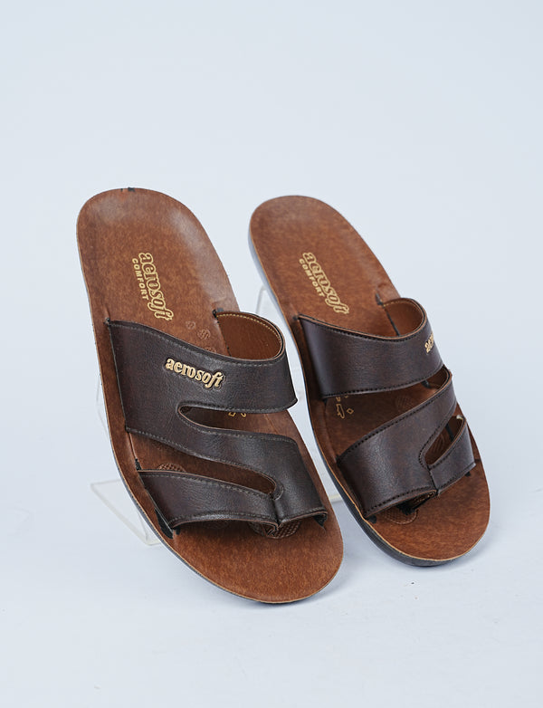 MEN SLIPPER MG-9023-softbroun
