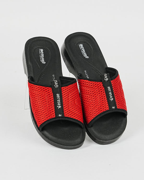 WOMEN SLIPPER A-3208 red