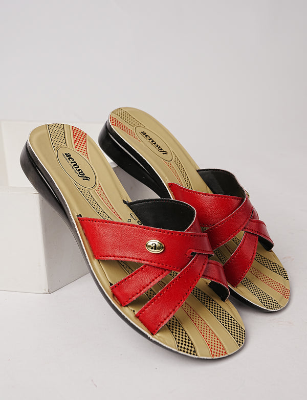 WOMEN SLIPPER LC-2010 RED