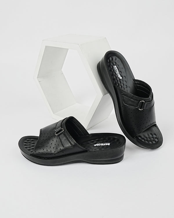 WOMEN SLIPPER C-3910-BLACK