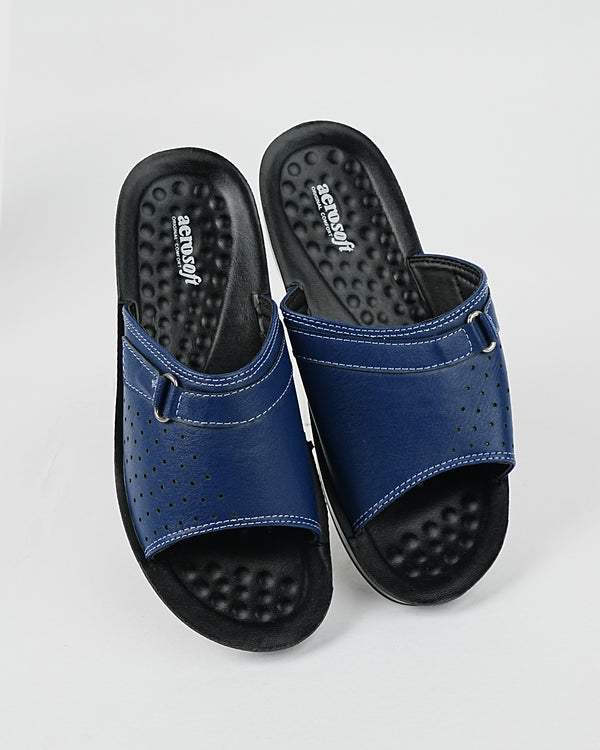 WOMEN SLIPPER C-3910-NAVY