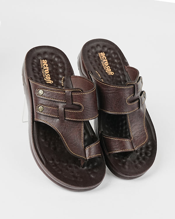 MEN SLIPPER MA-5122-BROWN