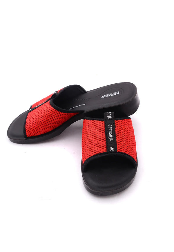 WOMEN SLIPPER A-3208 red